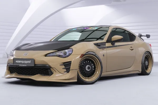 CSR Schwanenhals Heckflügel mit ABE für Toyota GT86 (ZN6) / Subaru BRZ (1.Gen) SHF006-D02-F