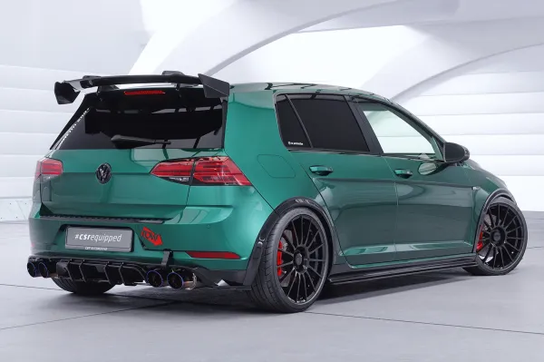CSR Schwanenhals Heckflügel mit ABE für VW Golf 7 GTI SHF052-F01