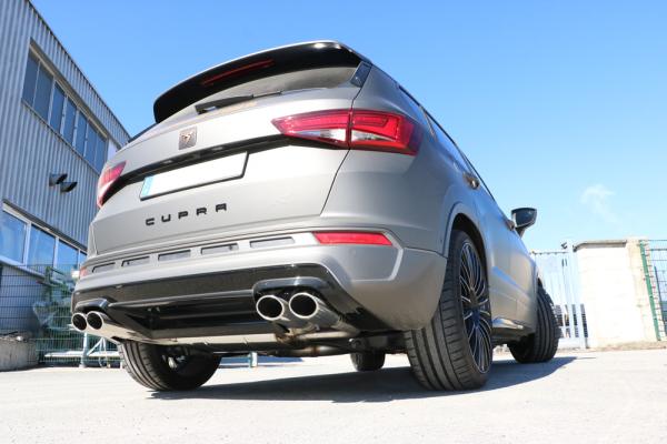 Fox passend für Cupra Ateca/ Seat Ateca Cupra 4x4 - 5FP Halbanlage ab Kat - 2x106x71 Typ 44 rechts/links - mit 2 elektronischen Klappen  SE100035-748