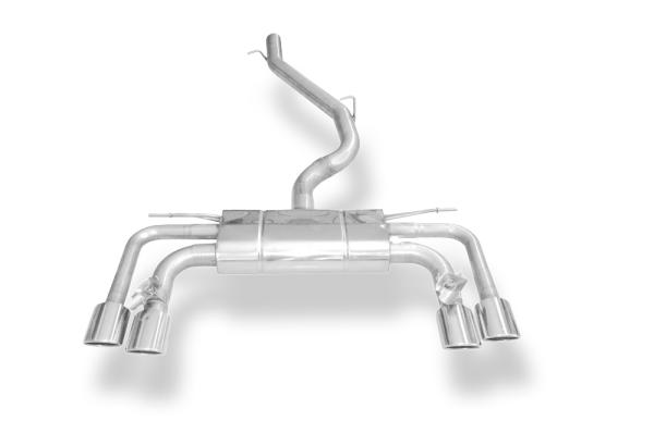 Fox passend für Cupra Ateca/ Seat Ateca Cupra 4x4 - 5FP Halbanlage ab Kat - 2x106x71 Typ 44 rechts/links - mit 2 elektronischen Klappen  SE100035-748