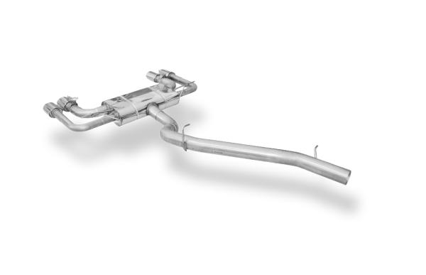 Fox passend für Cupra Ateca/ Seat Ateca Cupra 4x4 - 5FP Halbanlage ab Kat - 2x106x71 Typ 44 rechts/links - mit 2 elektronischen Klappen  SE100035-748