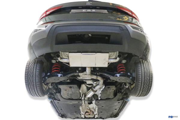 Fox passend für Seat Ateca 5FP - 4x4 Facelift Endschalldämpfer quer Ausgang rechts/links - Endrohre hinter der Stoßstange SE100075-DI