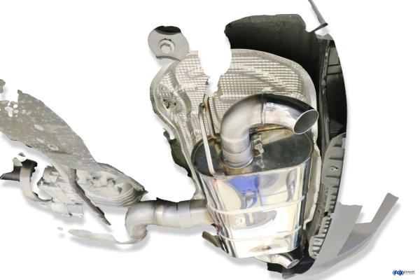 Fox passend für Seat Ateca 5FP - 4x4 Facelift Endschalldämpfer quer Ausgang rechts/links - Endrohre hinter der Stoßstange SE100075-DI