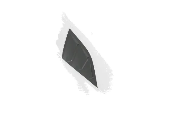 CSR Seitenscheibenblenden für Dodge Challenger (3.Gen) SSB026-C Carbon Look Hochglanz (keine Lackierung erforderlich)