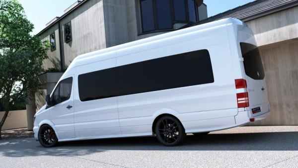 Maxton Design Seitenschweller für MERCEDES SPRINTER 2013 für UP