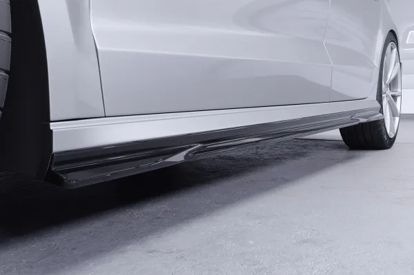CSR Seitenschweller mit ABE für Audi A3 8V Limo SS588-G Glossy schwarz Hochglanz (keine Lackierung erforderlich)