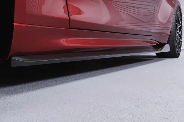 CSR Seitenschweller mit ABE für BMW M2 F87 SS553-C Carbon Look Hochglanz (keine Lackierung erforderlich)