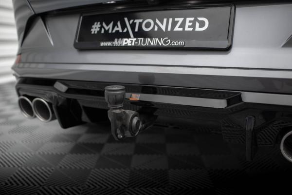 Maxton Design Diffusor Heck Ansatz V.3 für Cupra Formentor VZ Mk1 / Mk1 Facelift schwarz Hochglanz