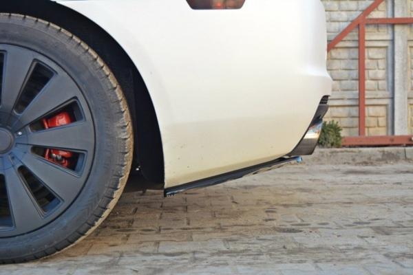 Maxton Design Heck Ansatz Flaps Diffusor für Chevrolet Camaro SS / Standard Mk5 schwarz Hochglanz