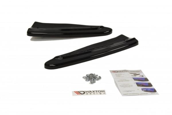 Maxton Design Heck Ansatz Flaps Diffusor für CHEVROLET CAMARO V SS - EU, US VERSION (vor Facelift) Carbon Look