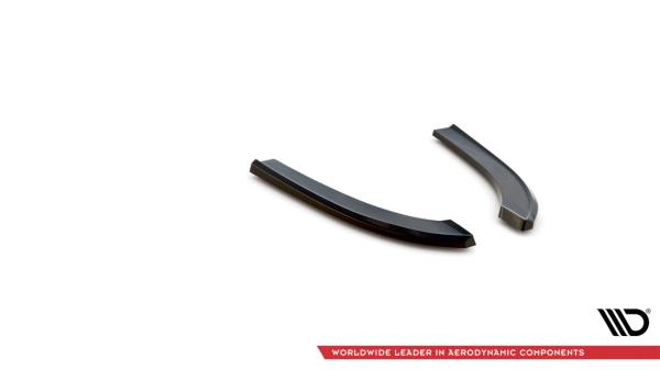 Maxton Design Heck Ansatz Flaps Diffusor für Ford Transit Custom ST-Line Mk1 Facelift schwarz Hochglanz