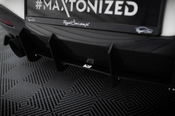 Maxton Design Diffusor Heck Ansatz für Heckschürze V.1 für BMW 1er F20/F21 M-POWER FACELIFT