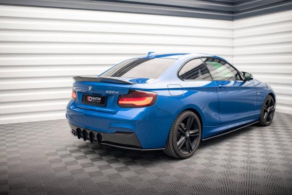 Maxton Design Street Pro Heckschürze für BMW 2 M-Paket F22