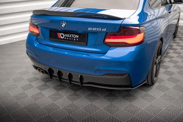 Maxton Design Street Pro Heckschürze für BMW 2 M-Paket F22