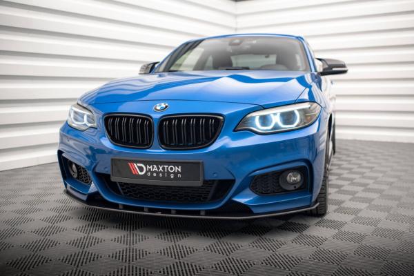 Maxton Design Street Pro Front Ansatz für BMW 2 M-Paket F22