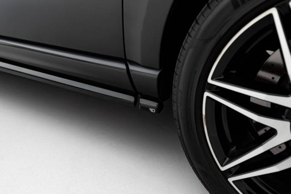 Maxton Design Seitenschweller Ansatz für Mercedes-Benz V-Klasse Long AMG-Line W447 schwarz Hochglanz