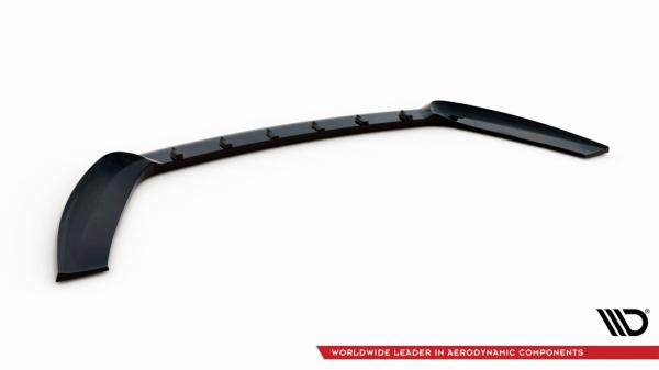 Maxton Design Front Ansatz für (Cupra) Ford Fiesta ST Mk7 FL schwarz Hochglanz