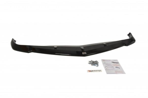 Maxton Design Front Ansatz für Chevrolet Camaro Standard Mk5 schwarz Hochglanz