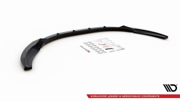Maxton Design Front Ansatz für Ford C-Max Mk2 schwarz Hochglanz