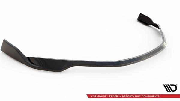 Maxton Design Front Ansatz für Porsche 911 Turbo S 992 schwarz Hochglanz