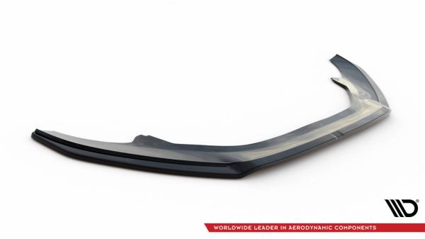Maxton Design Front Ansatz V.1 für Audi A6 C7 schwarz Hochglanz