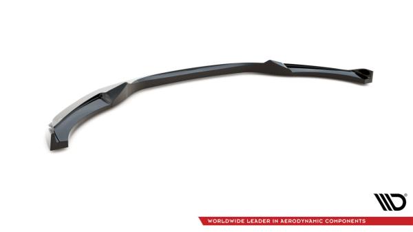 Maxton Design Front Ansatz V.1 für BMW 2 M-Paket F22 schwarz Hochglanz