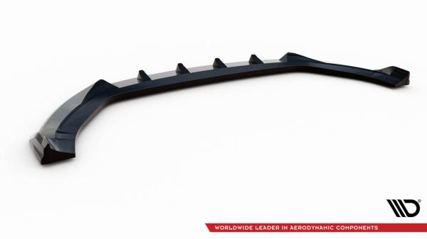 Maxton Design Front Ansatz V.1 für Hyundai Kona N Mk1 schwarz Hochglanz