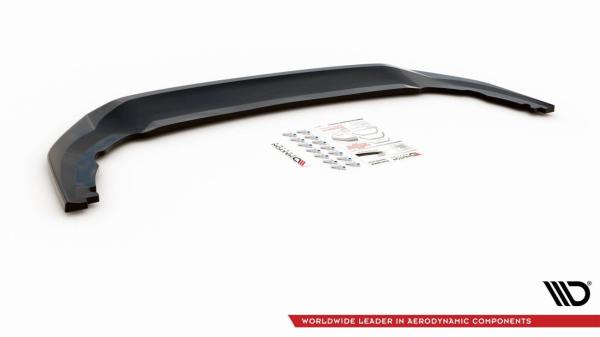 Maxton Design Front Ansatz V.3 für VW Golf GTI Clubsport Mk8 schwarz Hochglanz