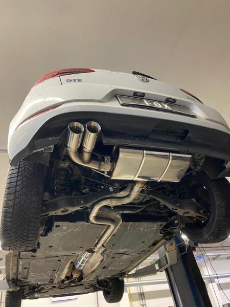Fox passend für VW Golf VII - GTE Endschalldämpfer - 2x80 Typ 25  VW056217-290