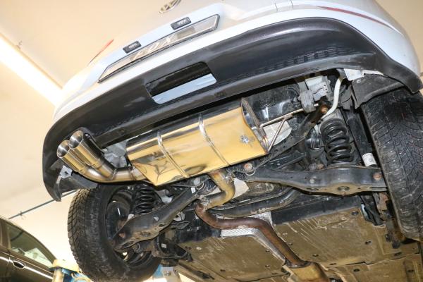 Fox passend für VW Golf VII - GTE Endschalldämpfer - 2x80 Typ 25  VW056217-290