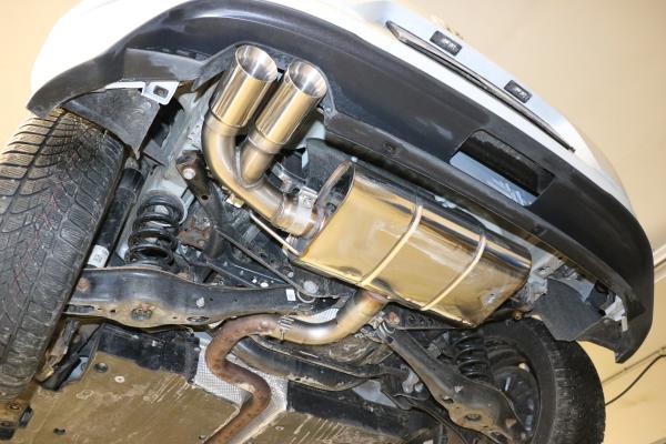 Fox passend für VW Golf VII - GTE Endschalldämpfer - 2x80 Typ 25  VW056217-290