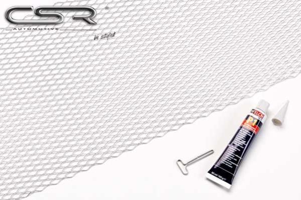 CSR Zubehör Set universal Renngitter silber + Kleber PS006