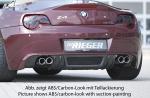 Rieger Heckansatz für BMW Z4 (E85) ABS schwarz matt (Lackierung erforderlich) K 00050511