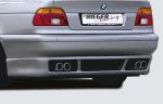 Rieger Heckansatz für BMW 5er E39 ABS schwarz matt (Lackierung erforderlich) K 00053110