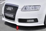 Rieger Spoilerschwert für Audi A6 (4F) ABS schwarz matt (Lackierung erforderlich) Y 00055330