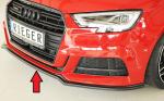 Rieger Spoilerschwert für Audi A3 S3 (8V) ABS schwarz matt (Lackierung erforderlich) Y 00056811