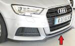 Rieger Spoilerschwert für Audi A3 S3 (8V) ABS schwarz matt (Lackierung erforderlich) Y 00056812