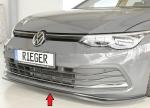 Rieger Spoilerschwert für VW Golf 8 ABS schwarz matt (Lackierung erforderlich) Y 00059600