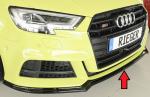 Rieger Spoilerschwert für Audi A3 S3 (8V) Glossy schwarz glänzend Y 00088169