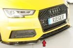 Rieger Spoilerschwert für Audi A4 (B9/F4) Glossy schwarz glänzend Y 00088226