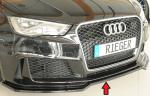 Rieger Spoilerschwert für Audi RS3 (8V) Glossy schwarz glänzend Y 00088230