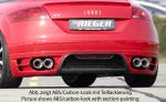 Rieger Heckansatz für Audi TT (8J) Carbon Look glänzend K 00099050