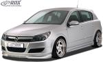RDX Frontspoiler für OPEL Astra H 4/5 türig Frontlippe Front Ansatz Spoilerlippe