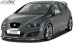 RDX Frontspoiler für SEAT Leon 1P Facelift (ab 2009) Frontlippe Front Ansatz Spoilerlippe