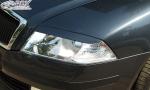 RDX Scheinwerferblenden für SKODA Octavia 1Z -2008 Böser Blick