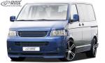 RDX Frontspoiler für VW T5 (-2009) Frontlippe Front Ansatz Spoilerlippe