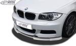 RDX Frontspoilerlippe VARIO-X für BMW 1er E82 / E88 (M-Paket bzw. M-Technik Frontstoßstange) Frontlippe Front Ansatz Vorne Spoilerlippe