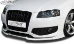 RDX Frontspoilerlippe VARIO-X für AUDI S3 8P -2008 Frontlippe Front Ansatz Vorne Spoilerlippe