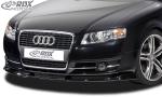 RDX Frontspoilerlippe VARIO-X für AUDI A4 B7 8H Cabrio 2005+ Frontlippe Front Ansatz Vorne Spoilerlippe
