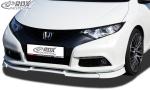 RDX Frontspoilerlippe VARIO-X für HONDA Civic 2012+ Frontlippe Front Ansatz Vorne Spoilerlippe